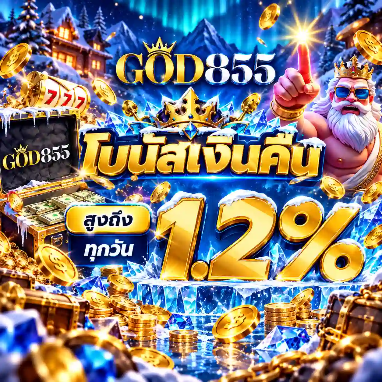 GOD855 เว็บสล็อตมิติใหม่แห่งการปั่น